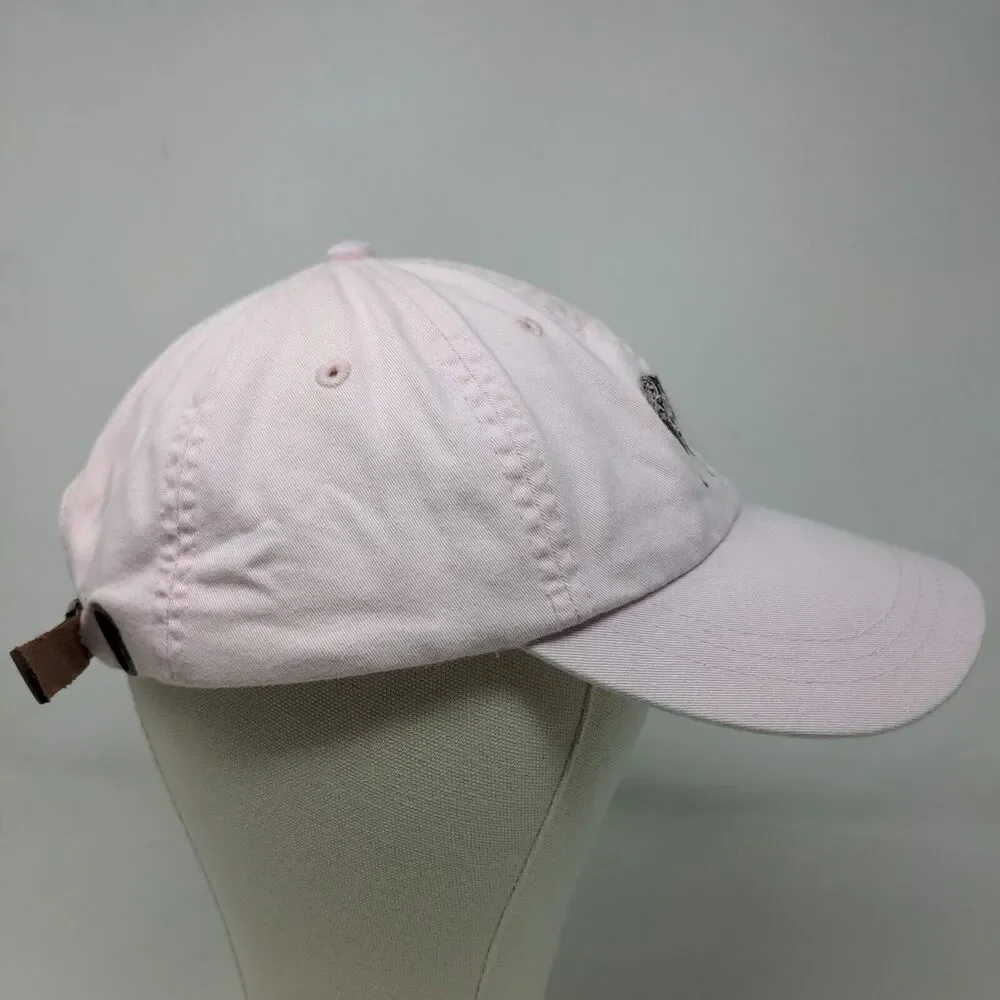 Adams Women's Slideback Hat Pink Embroidered Horse Equestrian Logo Cotton - Picture 7 of 13